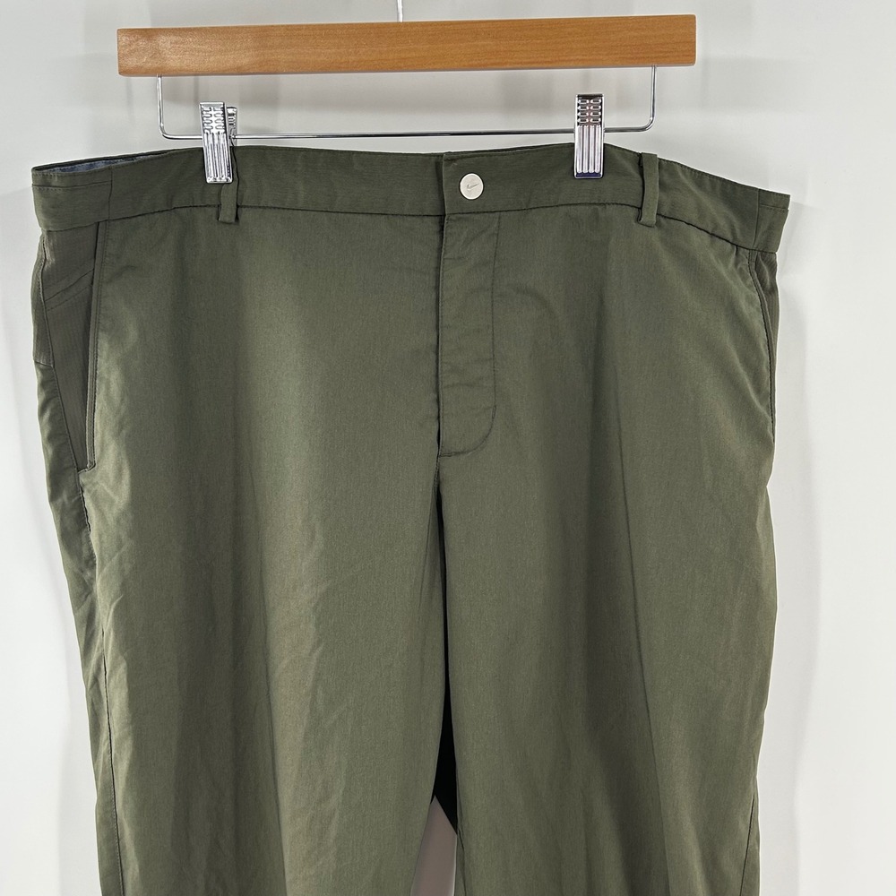 Nike Golf Dri-FIT Modern Fit Pants Mens 38x32 Olive Green Performance Trousers